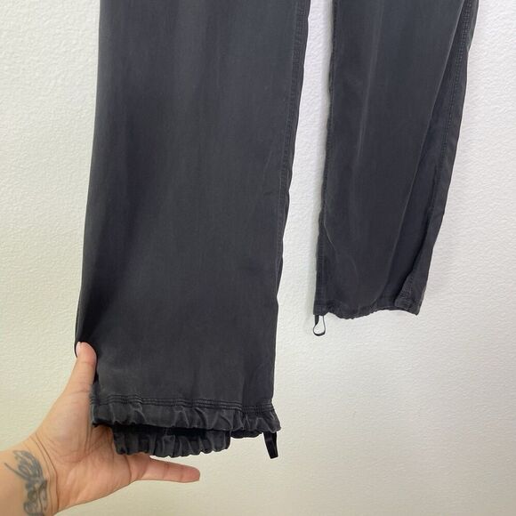 Lululemon Pants Size 4 Grayish Black Straight Studio Track Jogger Dance Yoga - Picture 5 of 11